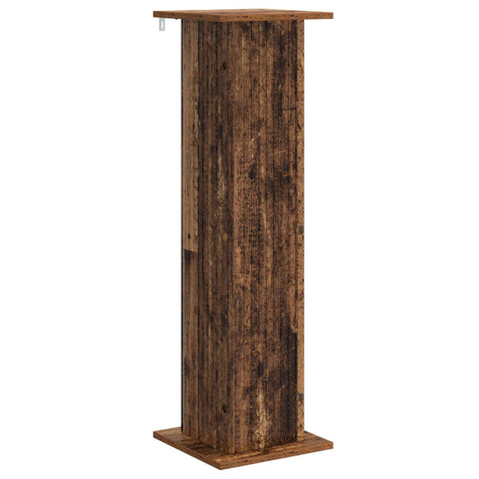 vidaXL Plant Stand Old Wood 30.5 x 30 x 100.5 cm Engineered Wood