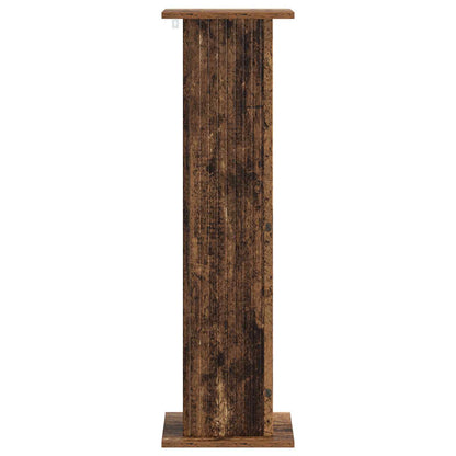 vidaXL Plant Stand Old Wood 30.5 x 30 x 100.5 cm Engineered Wood