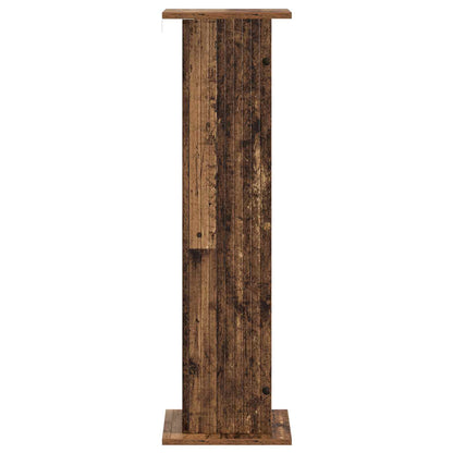 vidaXL Plant Stand Old Wood 30.5 x 30 x 100.5 cm Engineered Wood