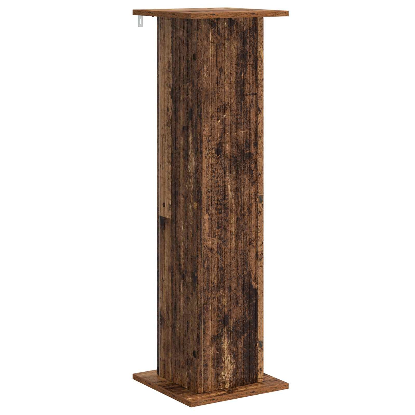 vidaXL Plant Stand 2 pcs Old Wood 30.5 x 30 x 100.5 cm Engineered Wood