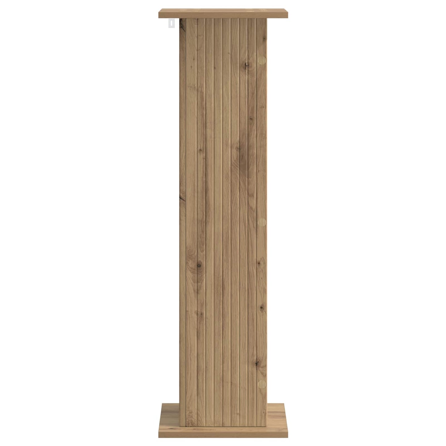 vidaXL Plant Stand Artisan Oak 30.5 x 30 x 100.5 cm Engineered Wood