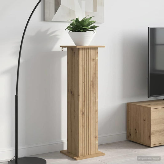 vidaXL Plant Stand 2 pcs Artisan Oak 30.5 x 30 x 100.5 cm