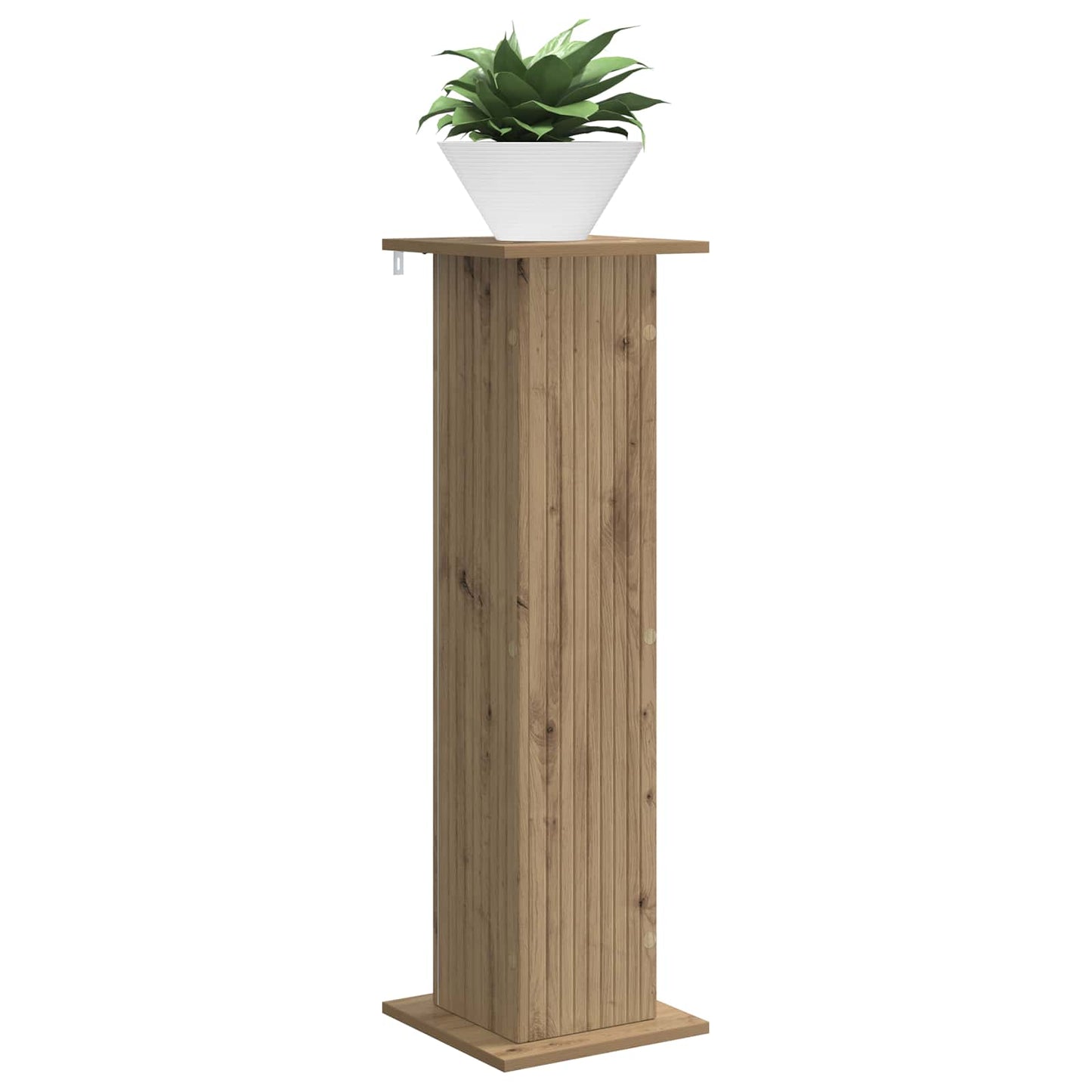 vidaXL Plant Stand 2 pcs Artisan Oak 30.5 x 30 x 100.5 cm
