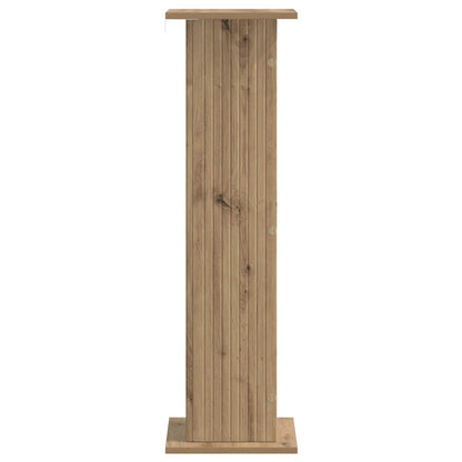 vidaXL Plant Stand 2 pcs Artisan Oak 30.5 x 30 x 100.5 cm