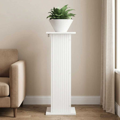 vidaXL Plant Stand White 30.5 x 30 x 80.5 cm Engineered Wood