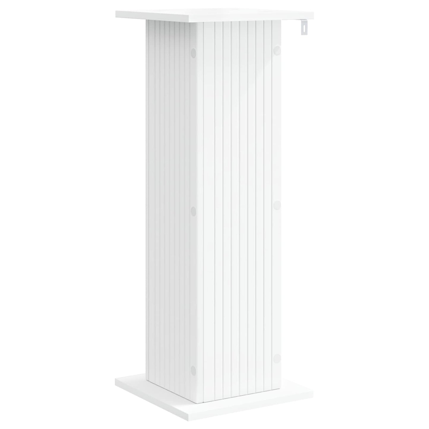 vidaXL Plant Stand White 30.5 x 30 x 80.5 cm Engineered Wood