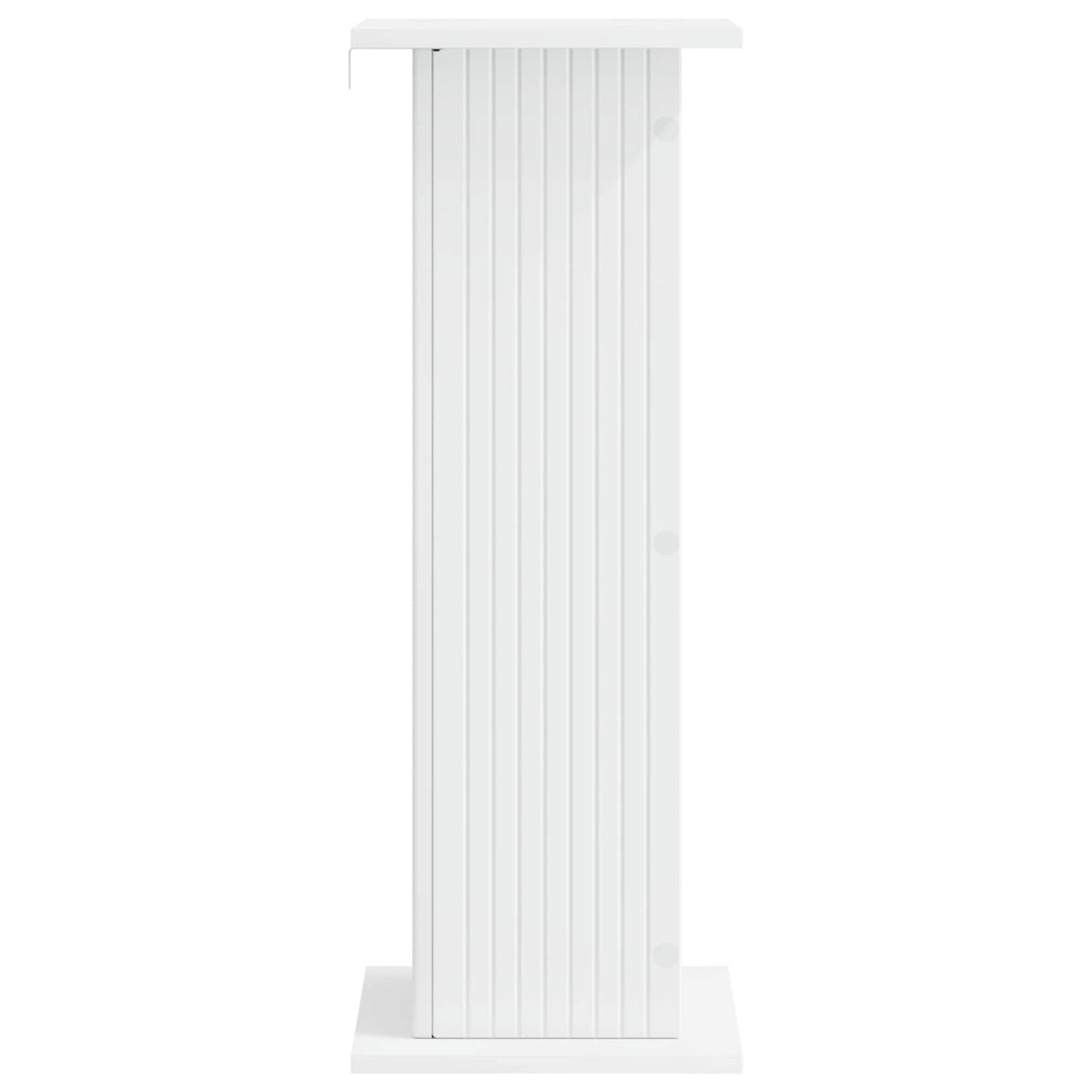 vidaXL Plant Stand White 30.5 x 30 x 80.5 cm Engineered Wood