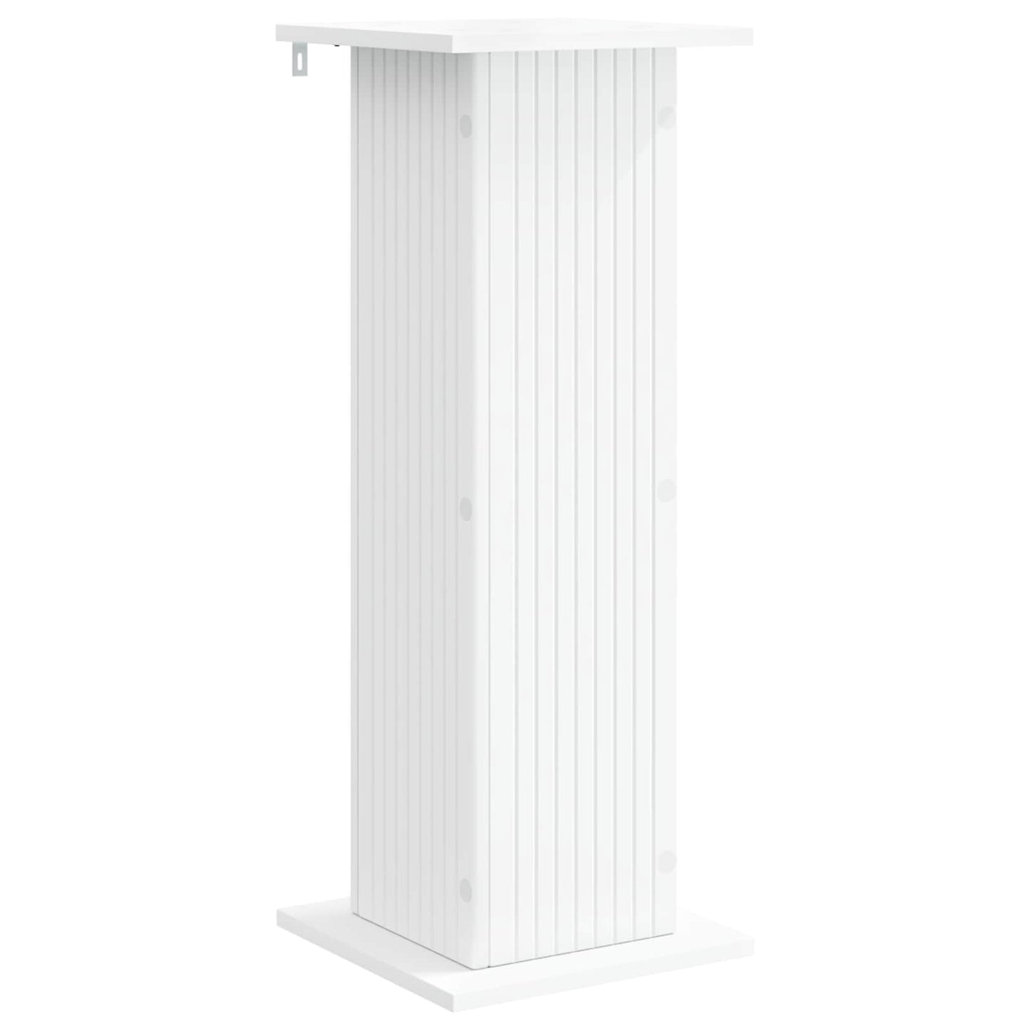 vidaXL Plant Stand 2 pcs White 30.5 x 30 x 80.5 cm Engineered Wood