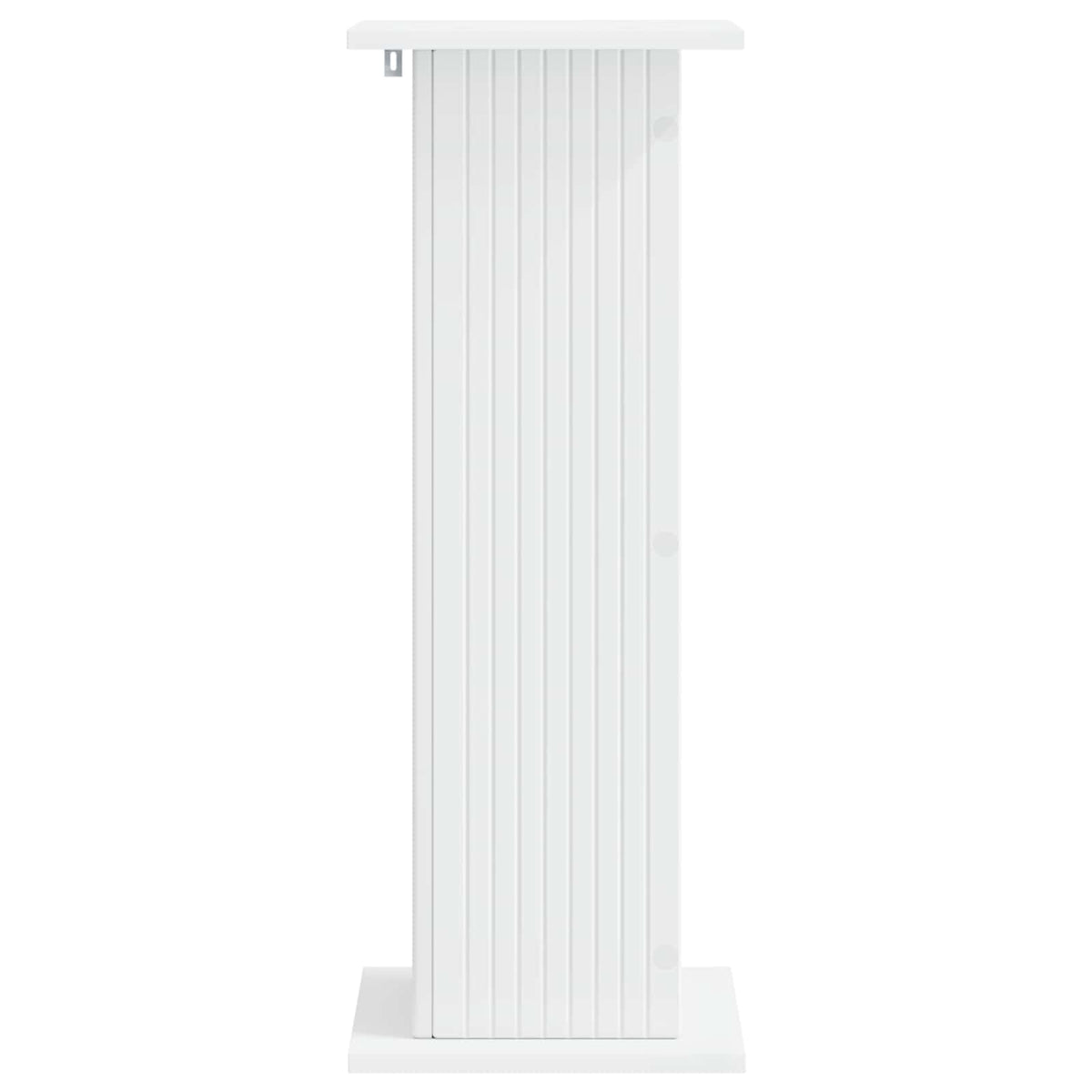 vidaXL Plant Stand 2 pcs White 30.5 x 30 x 80.5 cm Engineered Wood
