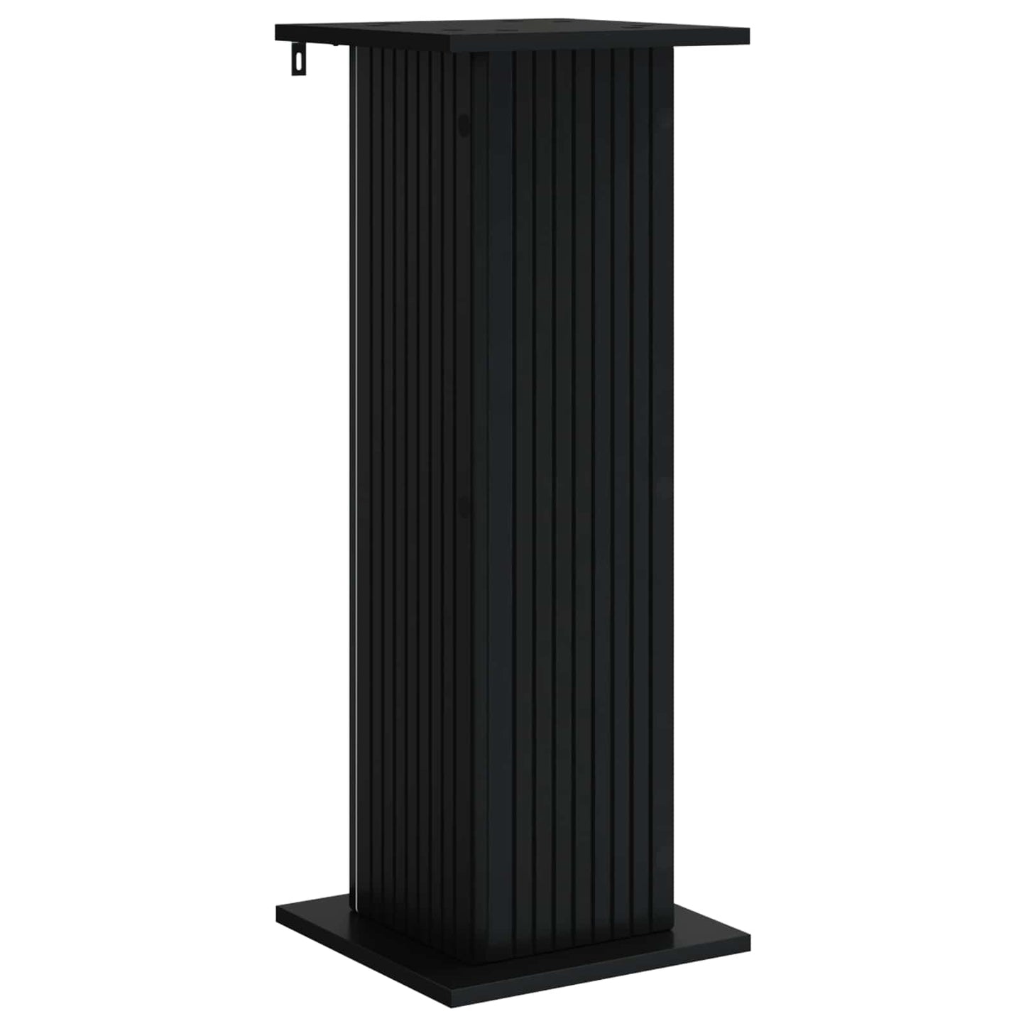 vidaXL Plant Stand Black 30.5 x 30 x 80.5 cm Engineered Wood
