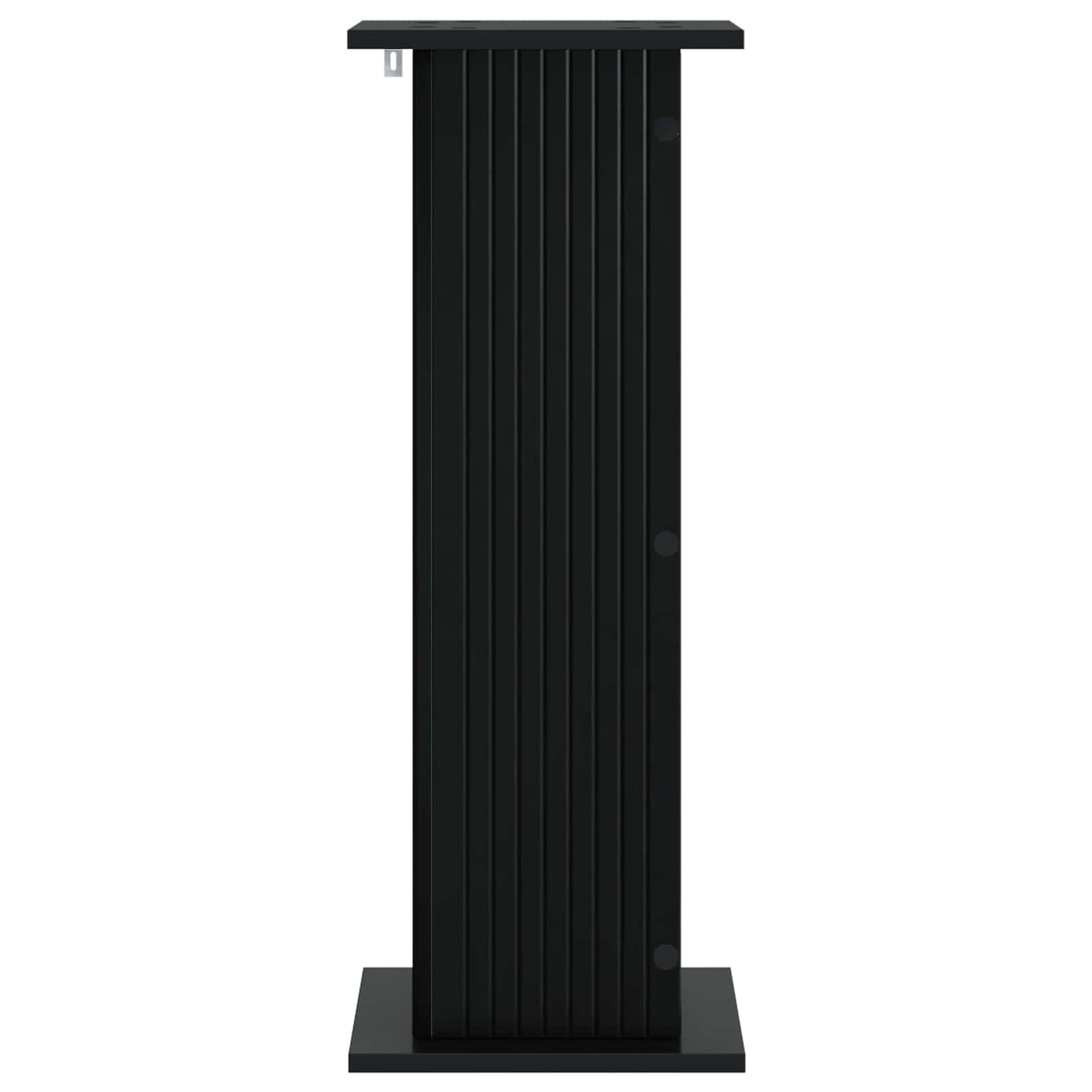 vidaXL Plant Stand Black 30.5 x 30 x 80.5 cm Engineered Wood