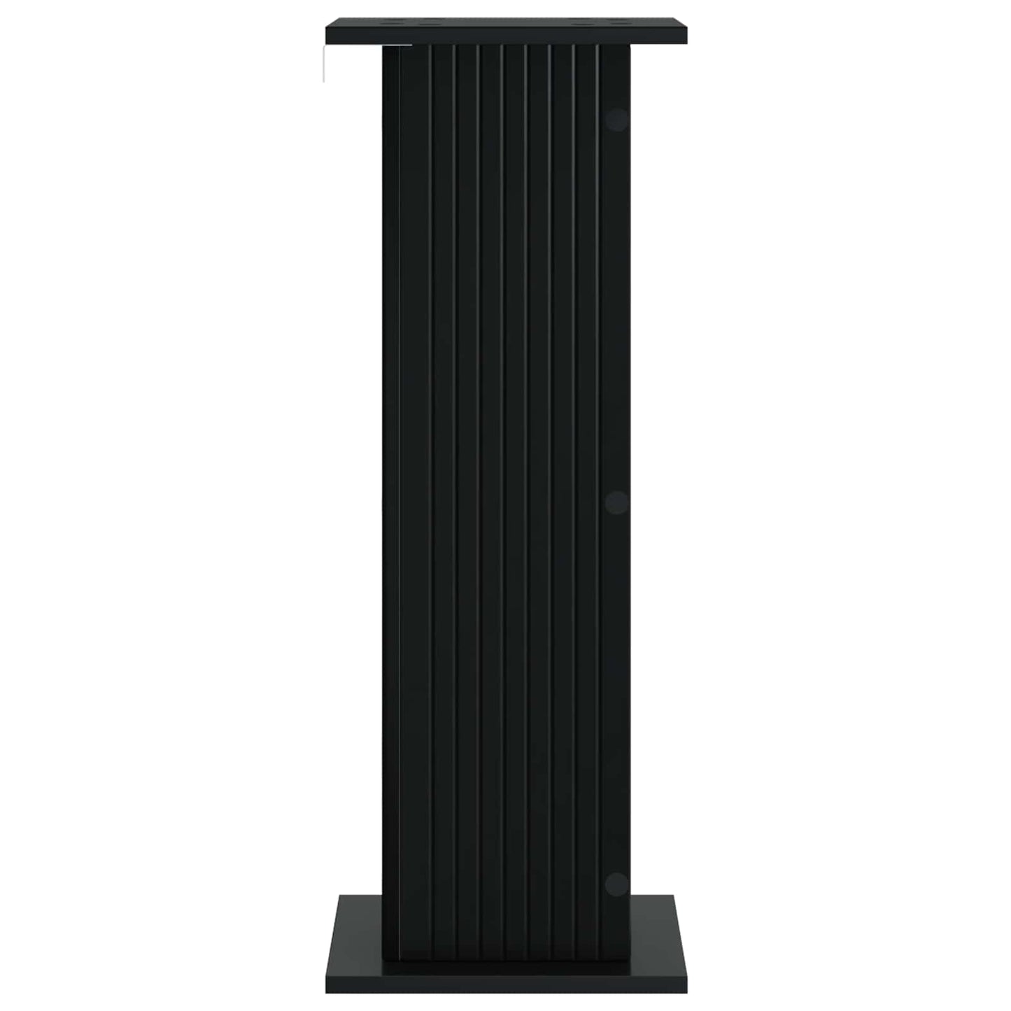 vidaXL Plant Stand Black 30.5 x 30 x 80.5 cm Engineered Wood