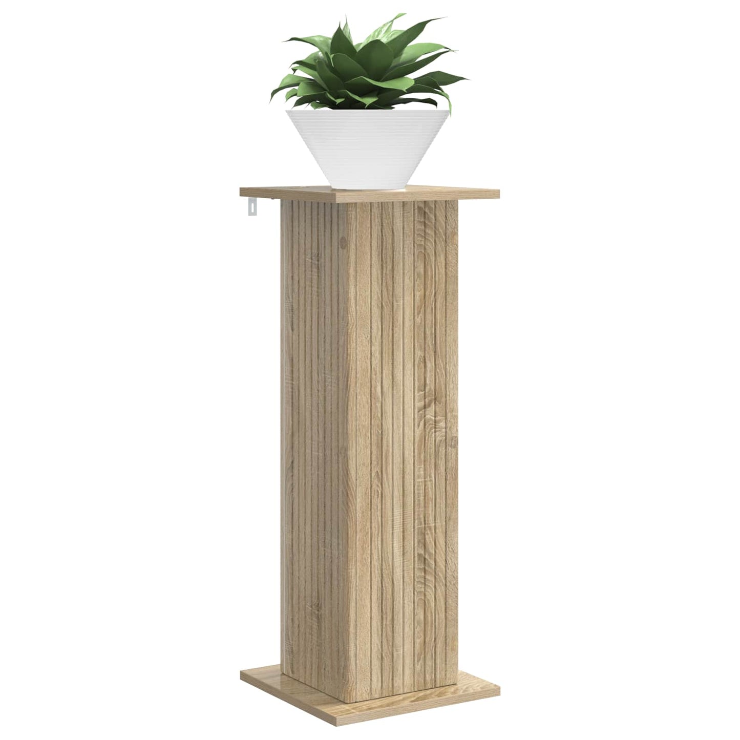 vidaXL Plant Stand Sonoma Oak 30.5 x 30 x 80.5 cm Engineered Wood
