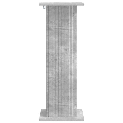 vidaXL Plant Stand Concrete Grey 30.5 x 30 x 80.5 cm Engineered Wood