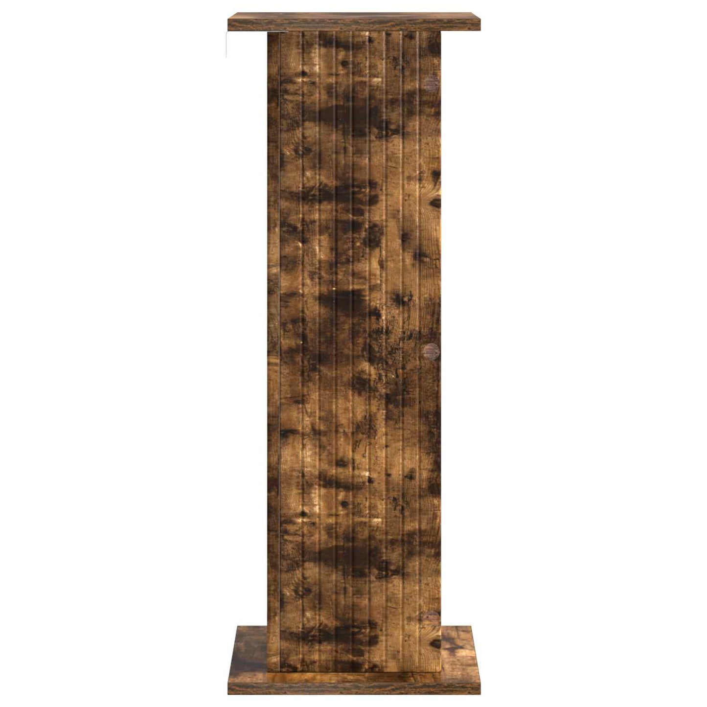 vidaXL Plant Stand Smoked Oak 30.5 x 30 x 80.5 cm Engineered Wood