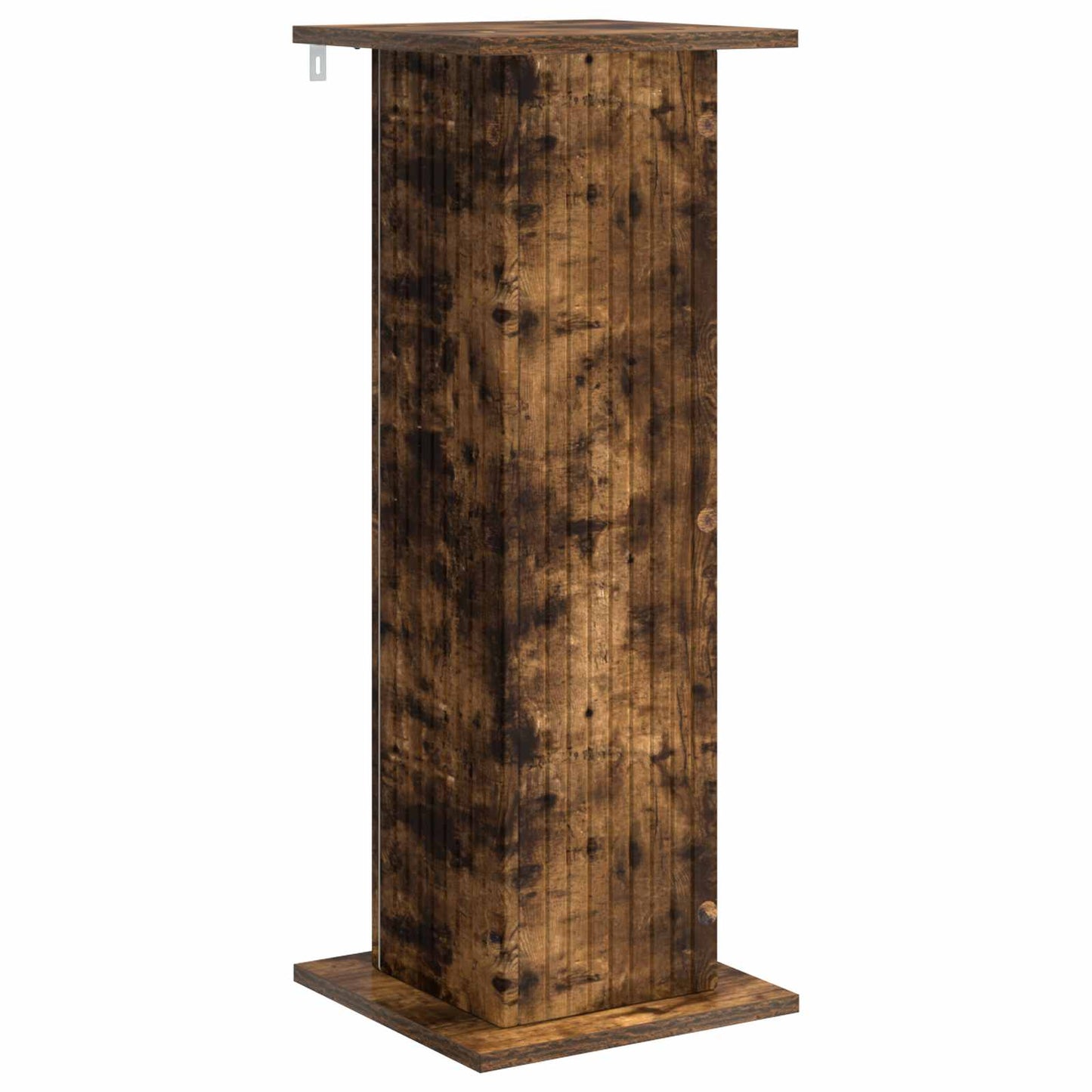 vidaXL Plant Stand 2 pcs Smoked Oak 30.5 x 30 x 80.5 cm