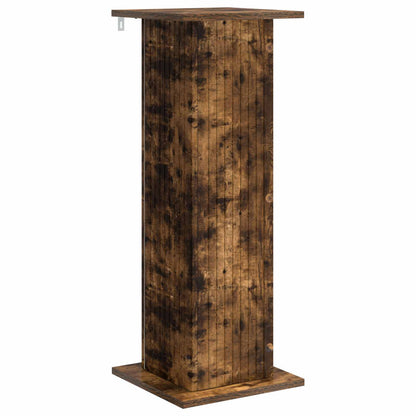 vidaXL Plant Stand 2 pcs Smoked Oak 30.5 x 30 x 80.5 cm