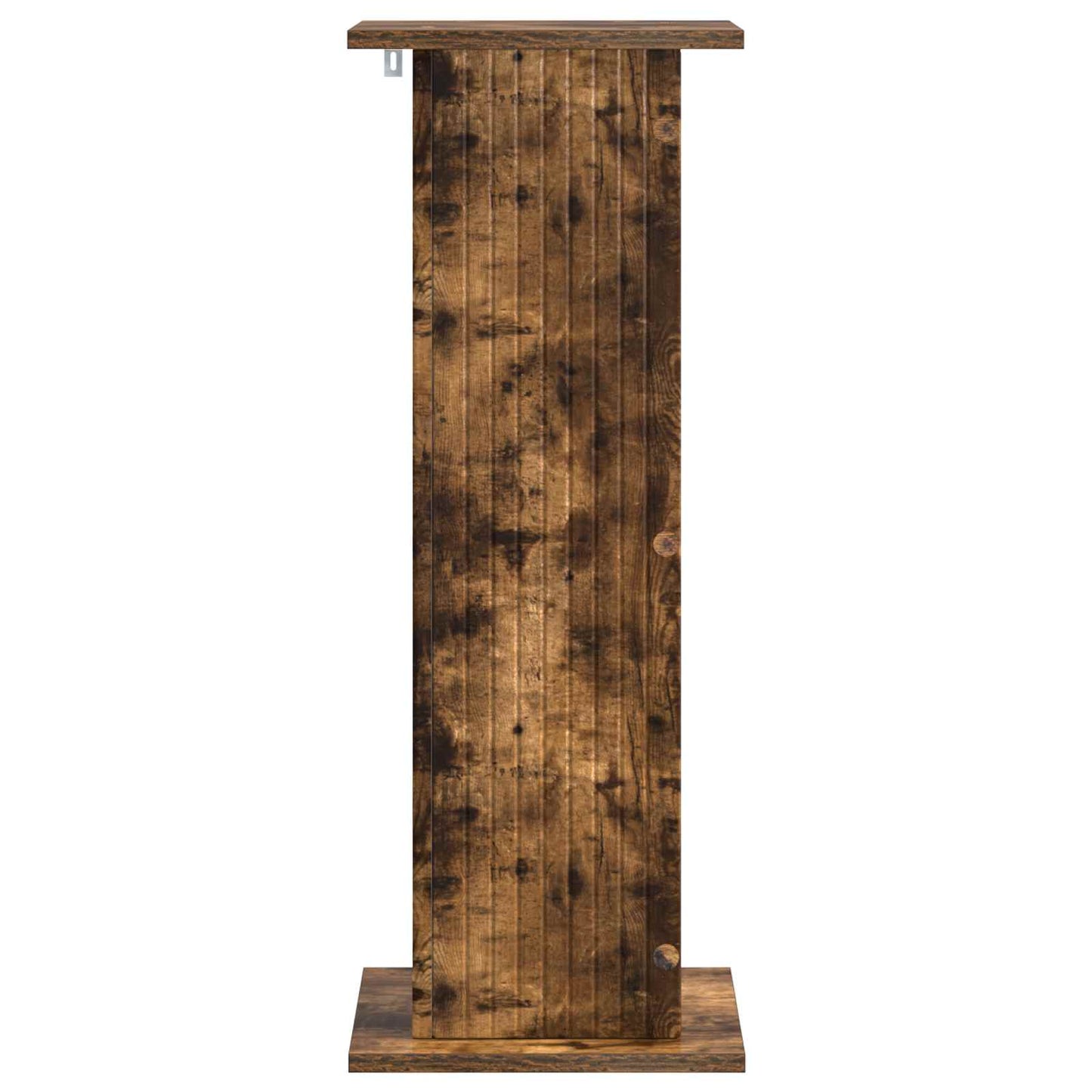 vidaXL Plant Stand 2 pcs Smoked Oak 30.5 x 30 x 80.5 cm