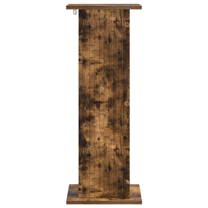 vidaXL Plant Stand 2 pcs Smoked Oak 30.5 x 30 x 80.5 cm