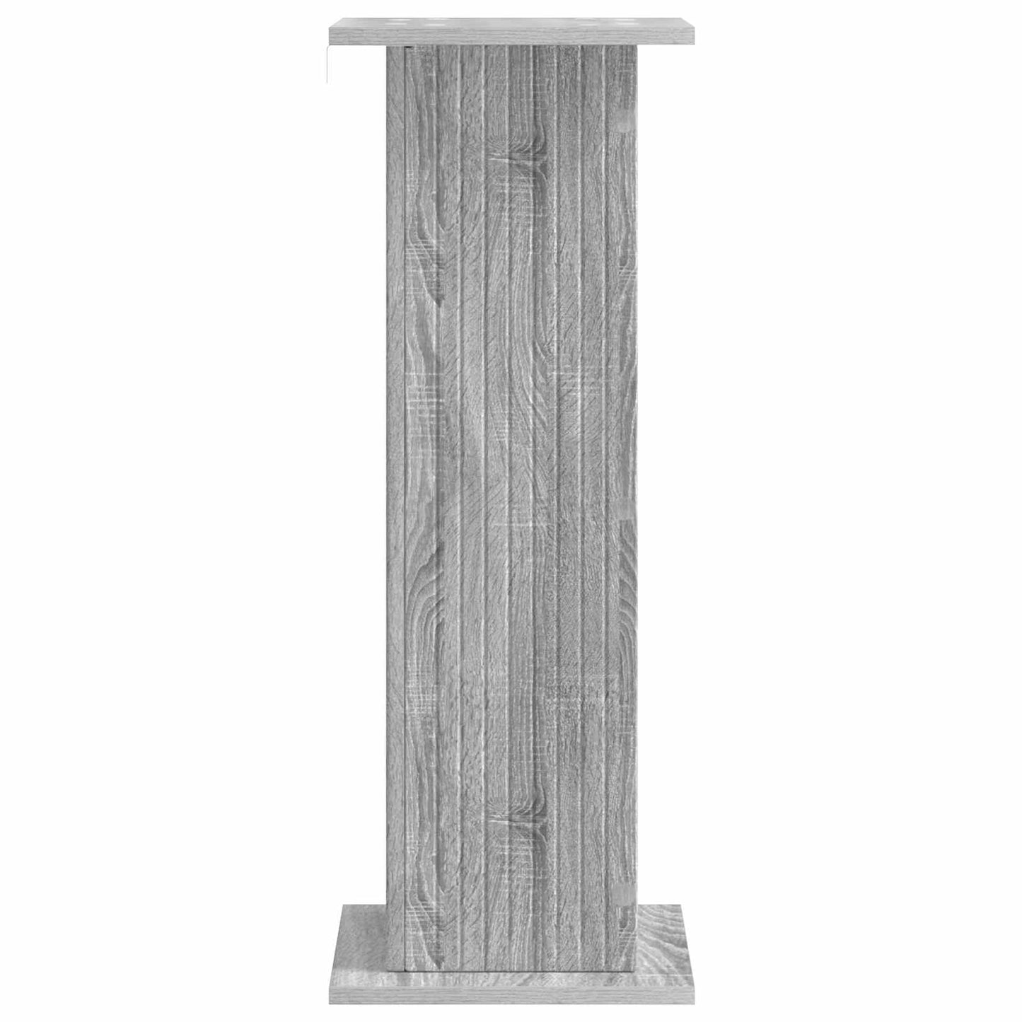 vidaXL Plant Stand 2 pcs Grey Sonoma 30.5 x 30 x 80.5 cm