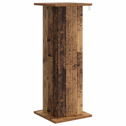 vidaXL Plant Stand 2 pcs Old Wood 30.5 x 30 x 80.5 cm Engineered Wood