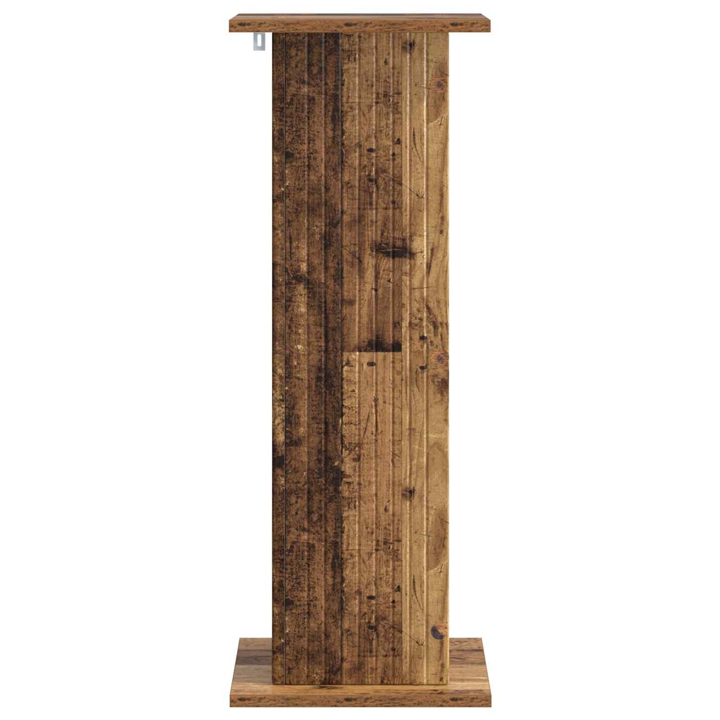 vidaXL Plant Stand 2 pcs Old Wood 30.5 x 30 x 80.5 cm Engineered Wood