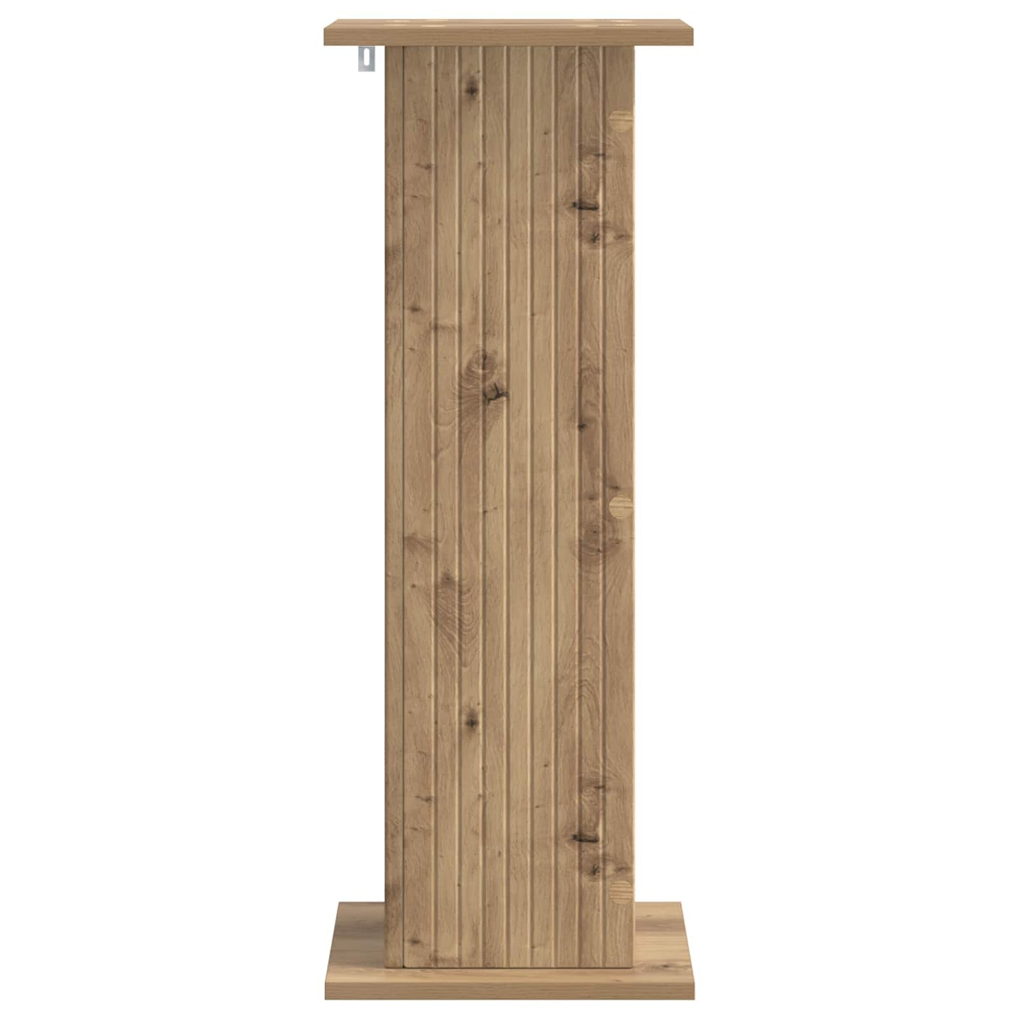 vidaXL Plant Stand Artisan Oak 30.5 x 30 x 80.5 cm Engineered Wood