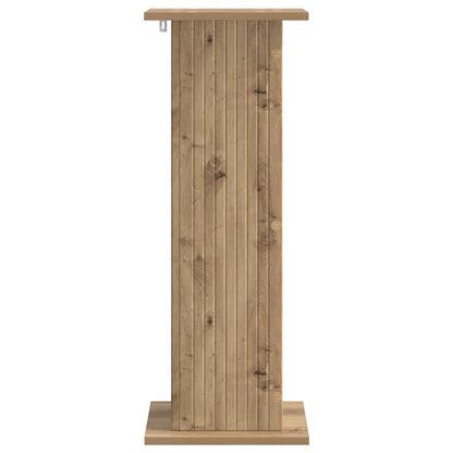 vidaXL Plant Stand Artisan Oak 30.5 x 30 x 80.5 cm Engineered Wood