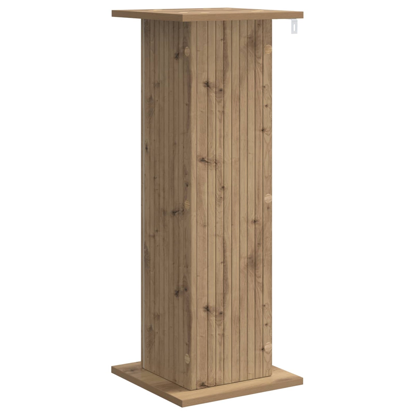 vidaXL Plant Stand 2 pcs Artisan Oak 30.5 x 30 x 80.5 cm