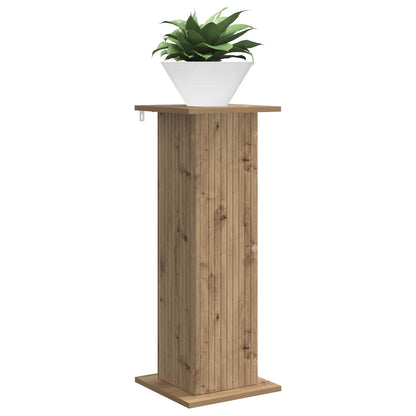 vidaXL Plant Stand 2 pcs Artisan Oak 30.5 x 30 x 80.5 cm