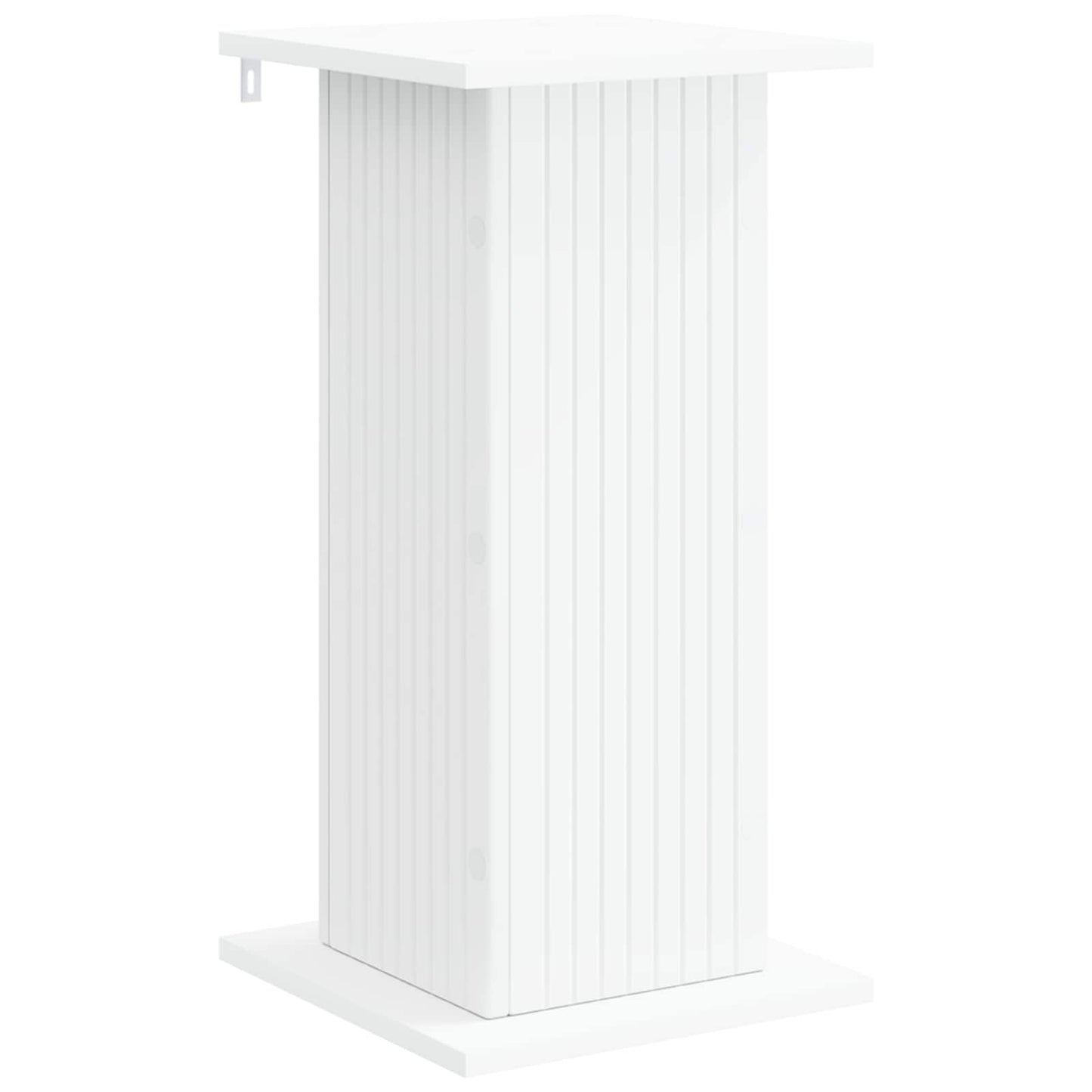 vidaXL Plant Stand 2 pcs White 30.5 x 30 x 60.5 cm Engineered Wood