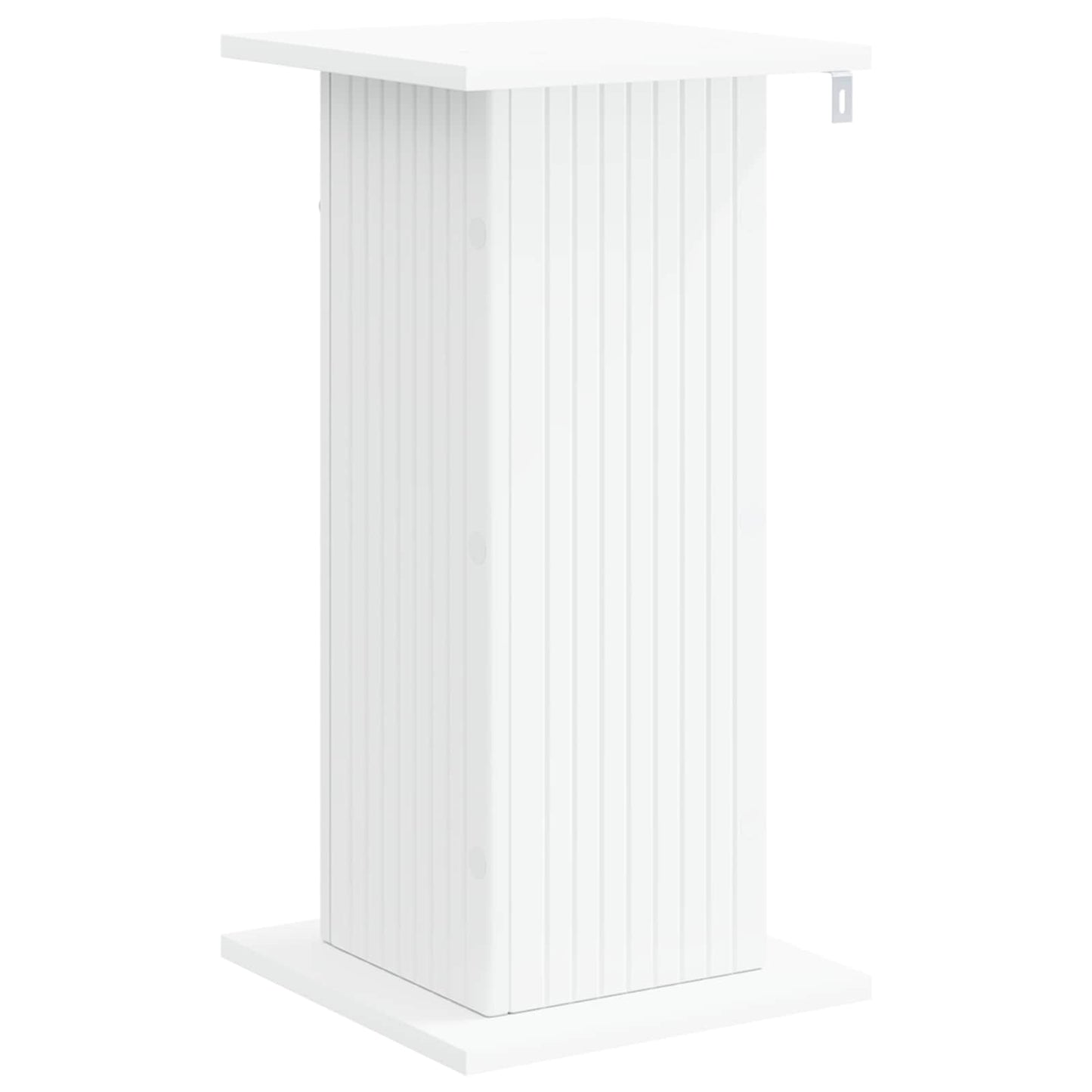 vidaXL Plant Stand 2 pcs White 30.5 x 30 x 60.5 cm Engineered Wood