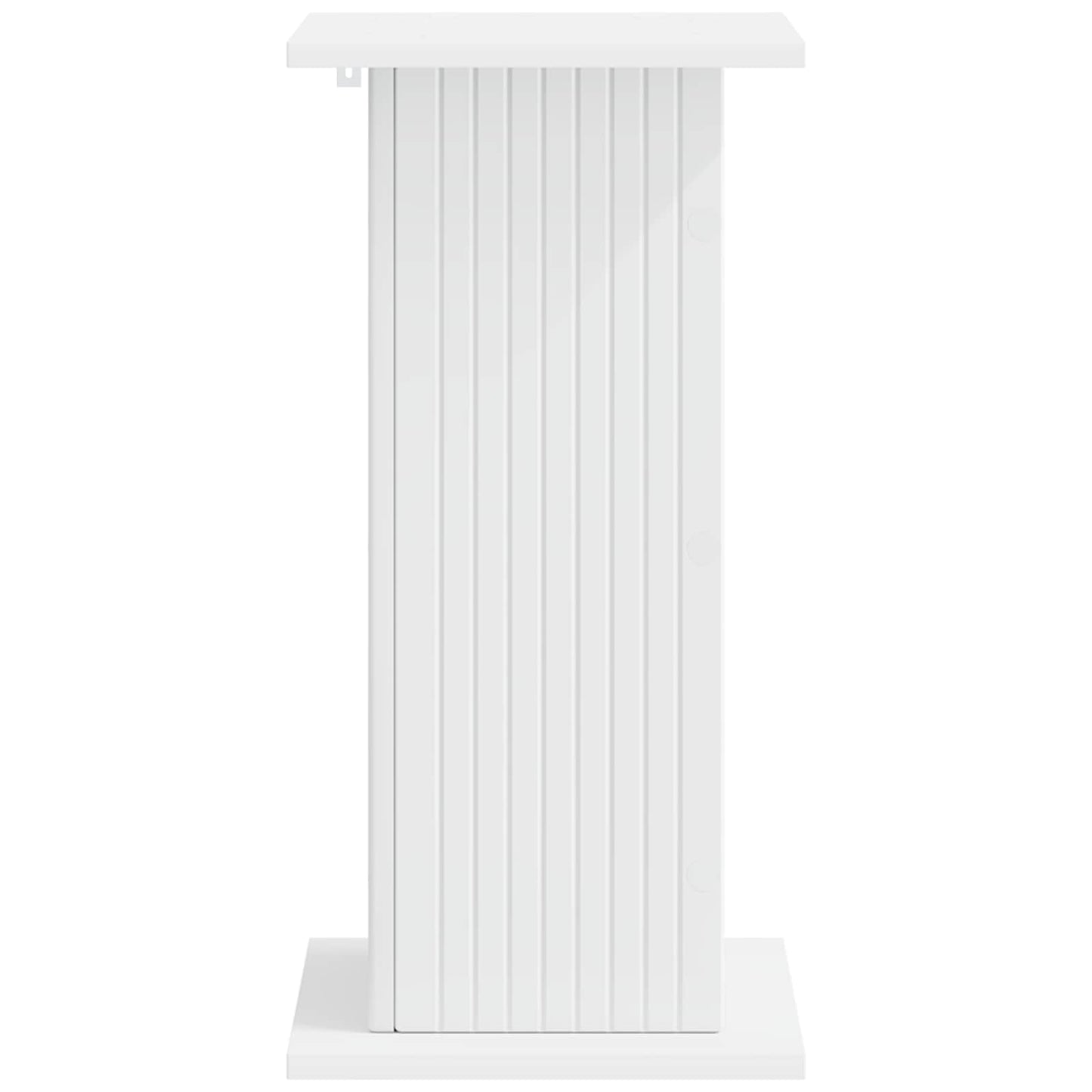 vidaXL Plant Stand 2 pcs White 30.5 x 30 x 60.5 cm Engineered Wood
