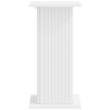 vidaXL Plant Stand 2 pcs White 30.5 x 30 x 60.5 cm Engineered Wood