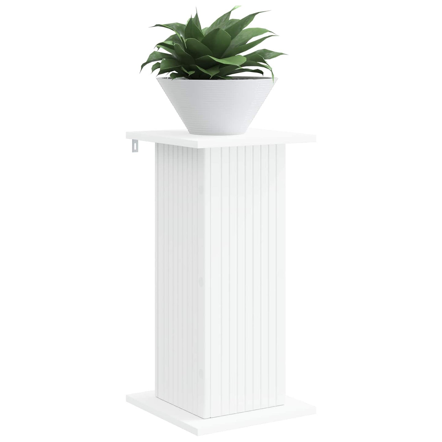 vidaXL Plant Stand 2 pcs White 30.5 x 30 x 60.5 cm Engineered Wood