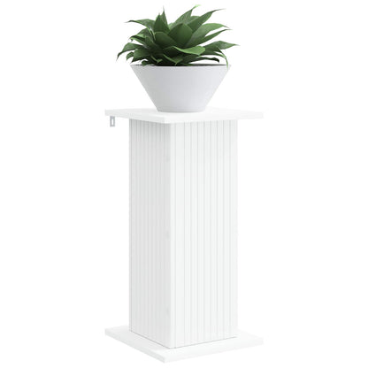 vidaXL Plant Stand 2 pcs White 30.5 x 30 x 60.5 cm Engineered Wood