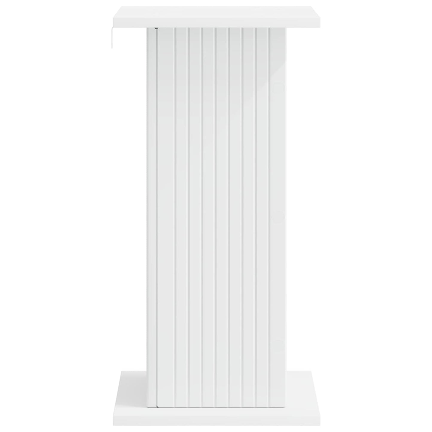 vidaXL Plant Stand 2 pcs White 30.5 x 30 x 60.5 cm Engineered Wood