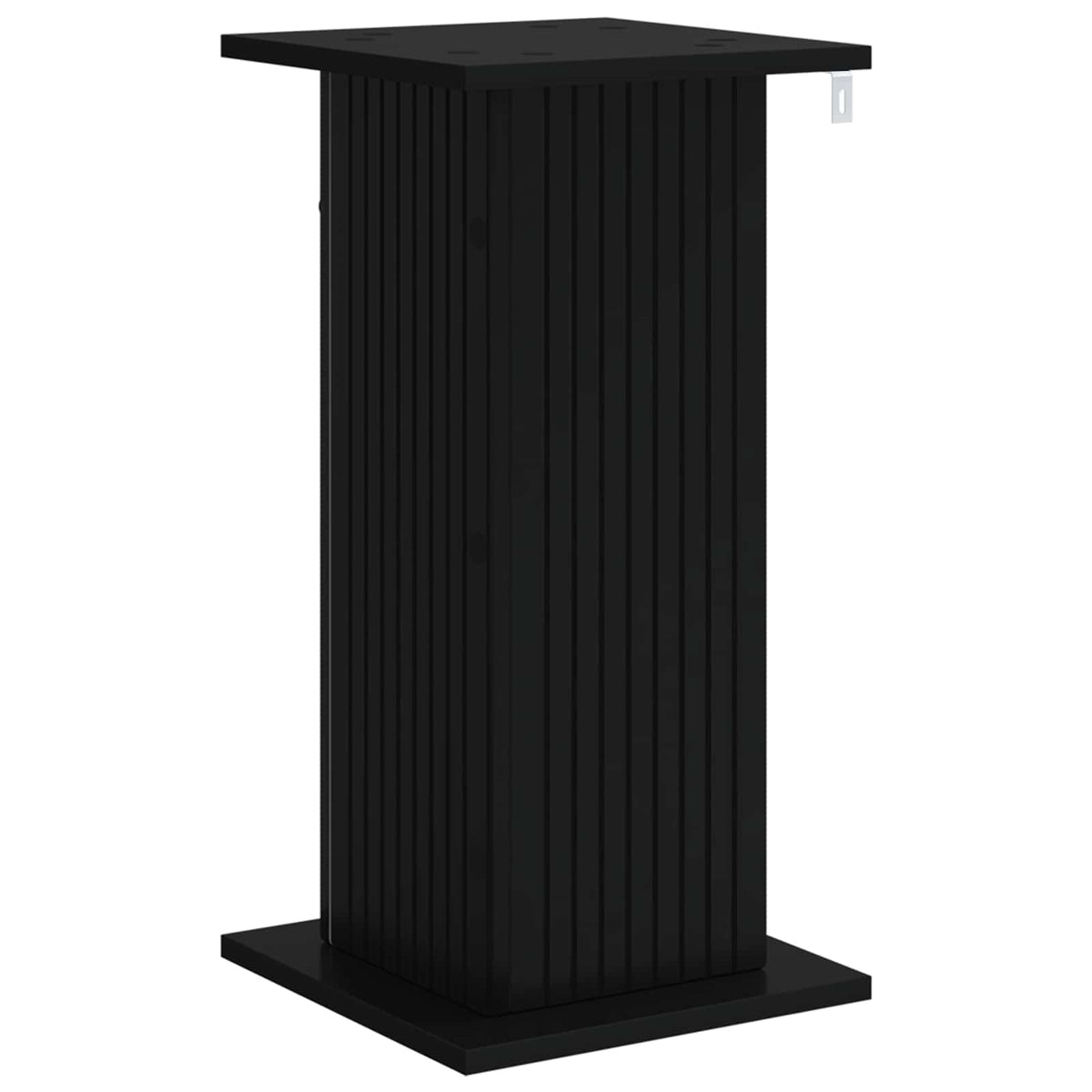 vidaXL Plant Stand Black 30.5 x 30 x 60.5 cm Engineered Wood