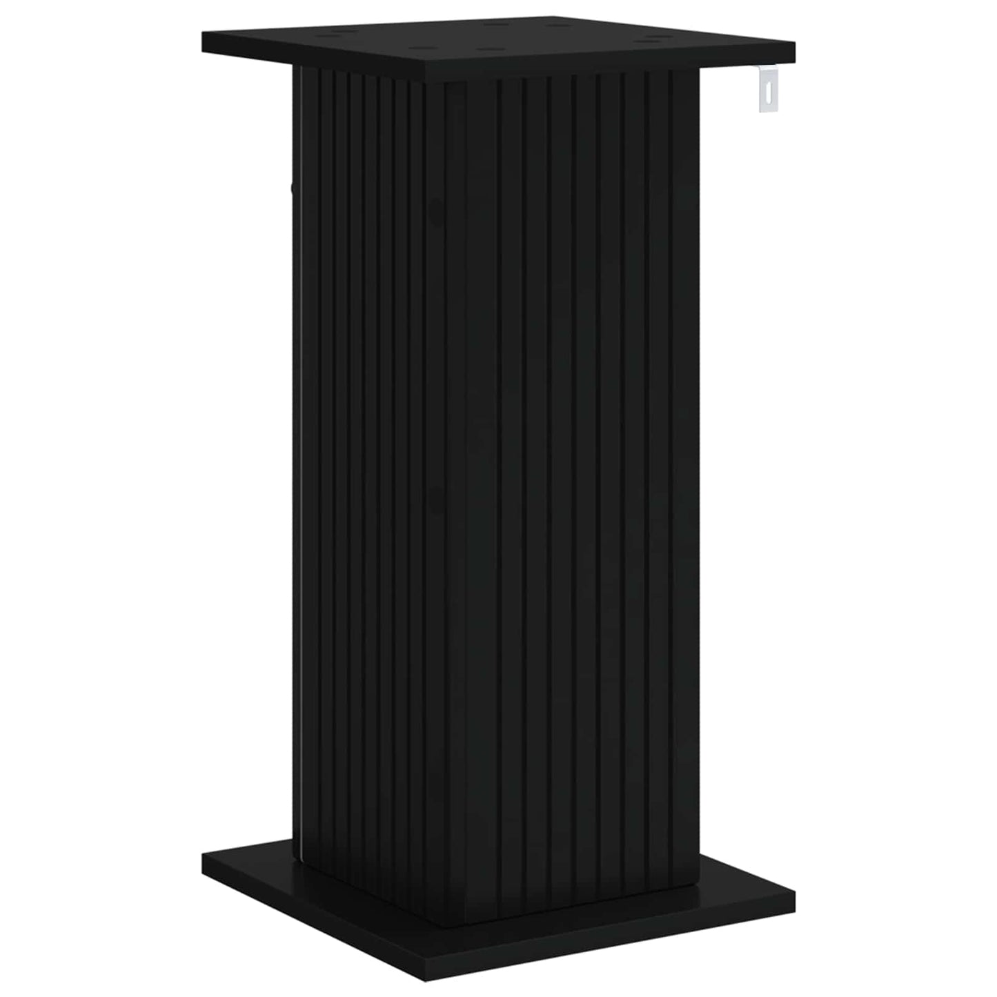 vidaXL Plant Stand Black 30.5 x 30 x 60.5 cm Engineered Wood