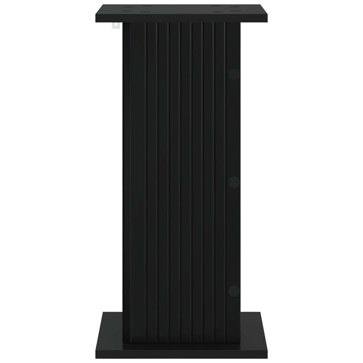 vidaXL Plant Stand Black 30.5 x 30 x 60.5 cm Engineered Wood
