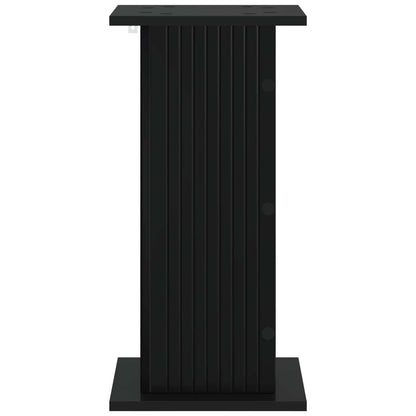 vidaXL Plant Stand Black 30.5 x 30 x 60.5 cm Engineered Wood