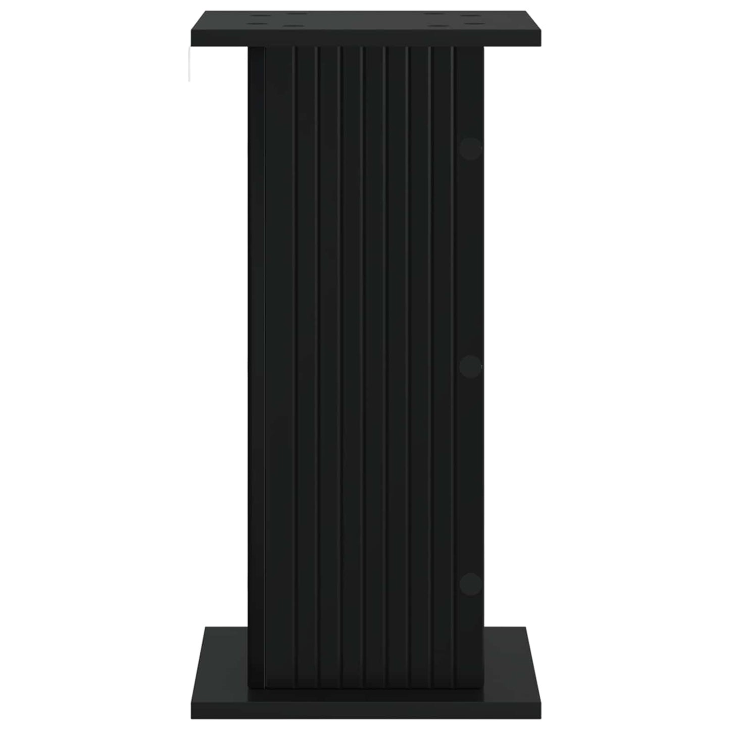 vidaXL Plant Stand Black 30.5 x 30 x 60.5 cm Engineered Wood