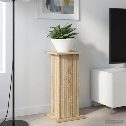 vidaXL Plant Stand Sonoma Oak 30.5 x 30 x 60.5 cm Engineered Wood