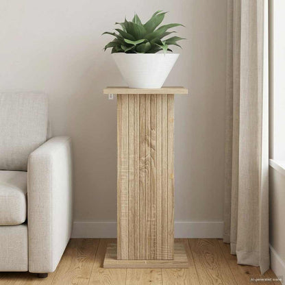vidaXL Plant Stand Sonoma Oak 30.5 x 30 x 60.5 cm Engineered Wood
