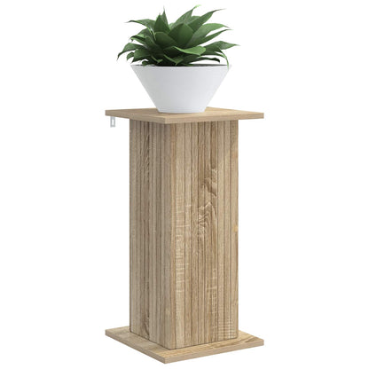 vidaXL Plant Stand Sonoma Oak 30.5 x 30 x 60.5 cm Engineered Wood