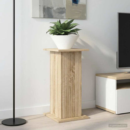 vidaXL Plant Stand 2 pcs Sonoma Oak 30.5 x 30 x 60.5 cm