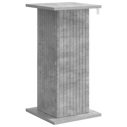 vidaXL Plant Stand Concrete Grey 30.5 x 30 x 60.5 cm Engineered Wood