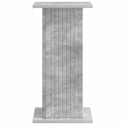 vidaXL Plant Stand Concrete Grey 30.5 x 30 x 60.5 cm Engineered Wood