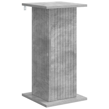 vidaXL Plant Stand 2 pcs Concrete Grey 30.5 x 30 x 60.5 cm