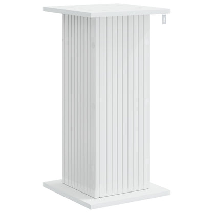 vidaXL Plant Stand 2 pcs High Gloss White 30.5 x 30 x 60.5 cm